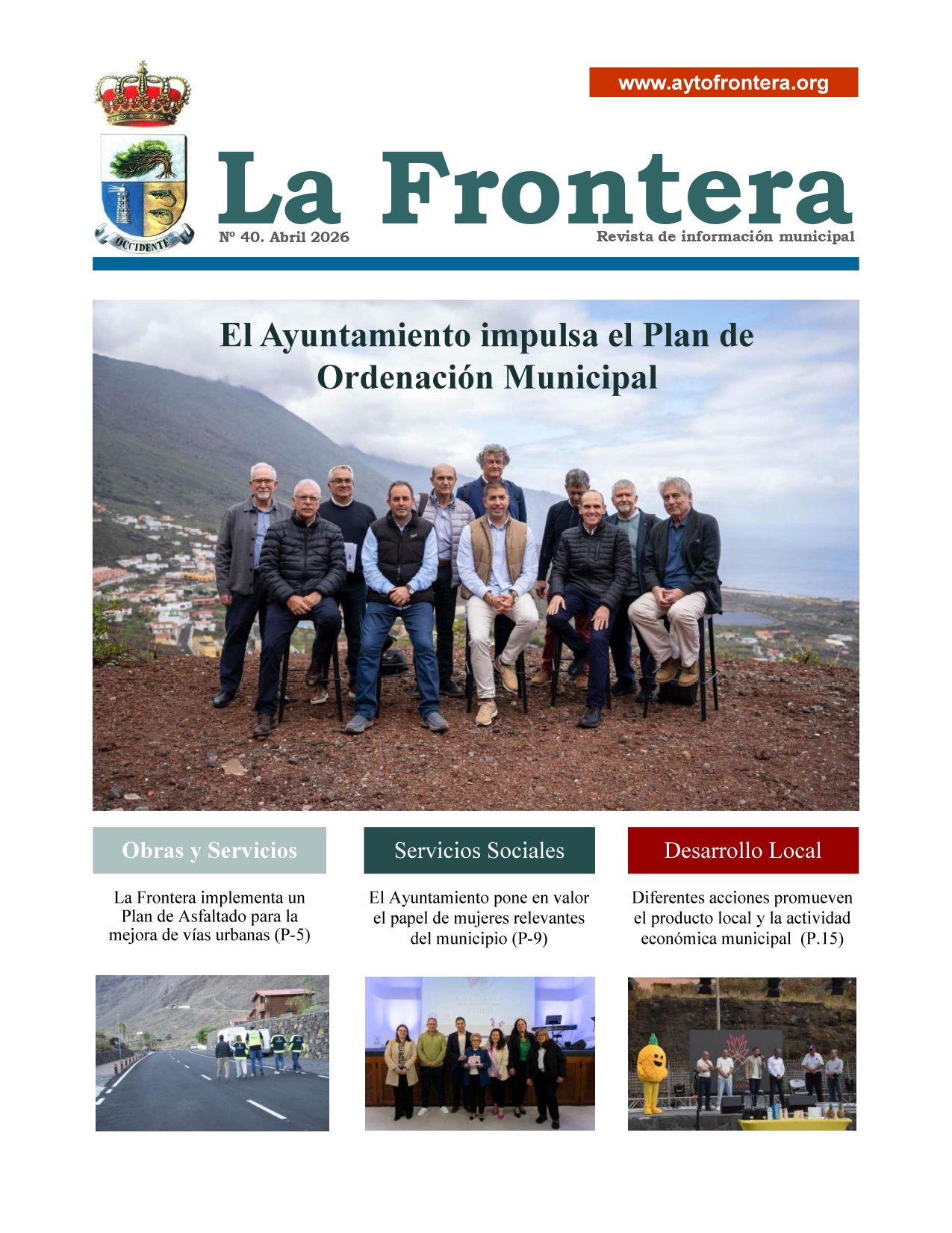 La Frontera retoma su revista municipal con una nueva edición de 200 ejemplares